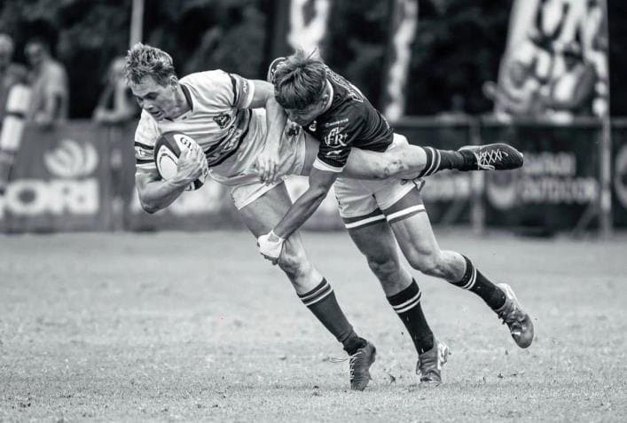Andreas Badenhorst in action